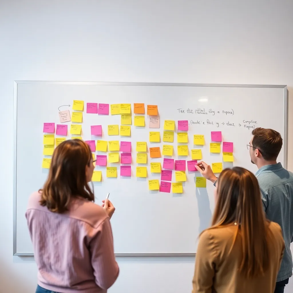 Nederlandse consultants in gesprek over probleemoplossende strategieën in modern kantoor