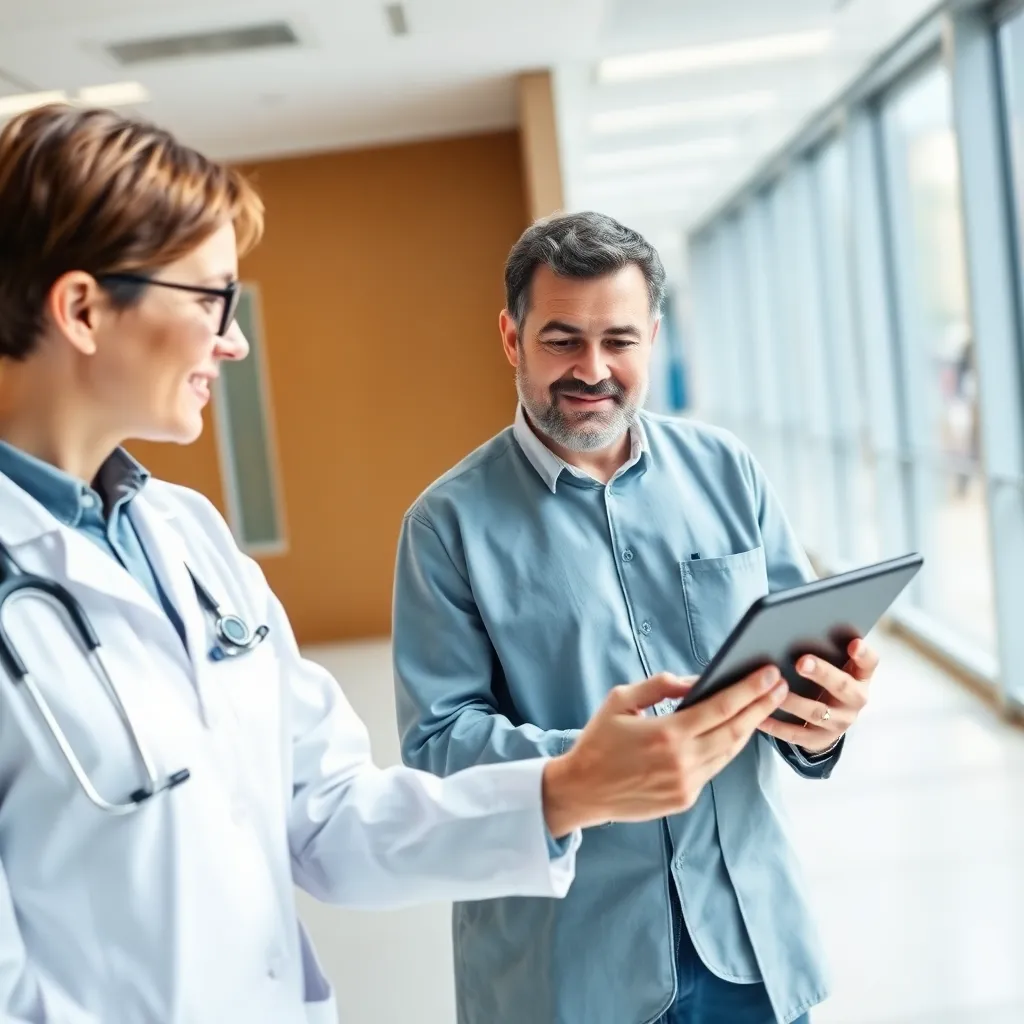 Data-analist die werkt aan visualisaties op meerdere schermen in een Nederlands kantoor